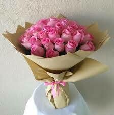 Bouquet of 30 Pink Roses