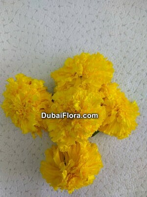 Yellow Marigold Flowers Loose (Genda)