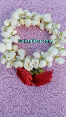 Jasmine Bracelet Kangan with Roses (2 Pieces)