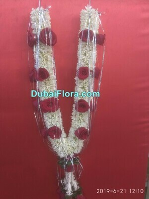 Tuberose and Rose Garland