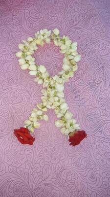 Jasmine Bracelet Kangan With Roses (2 Pieces)