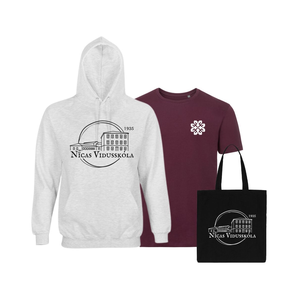 Nīcas vidusskolas patriota komplekts