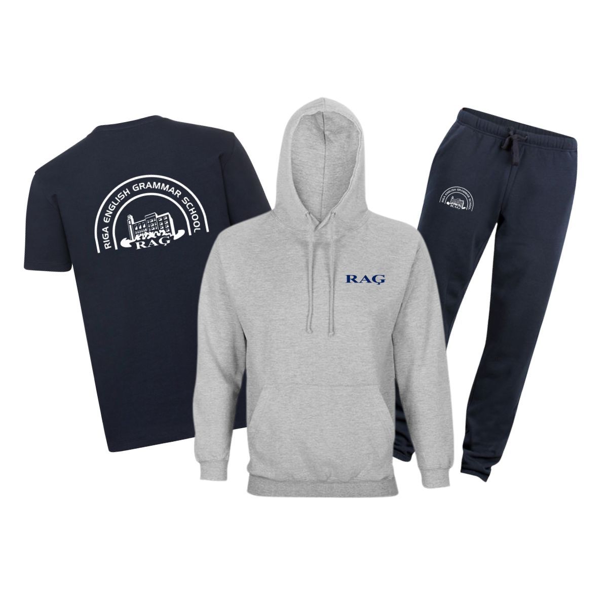 Rīgas Angļu ģimnāzijas patriota komplekts