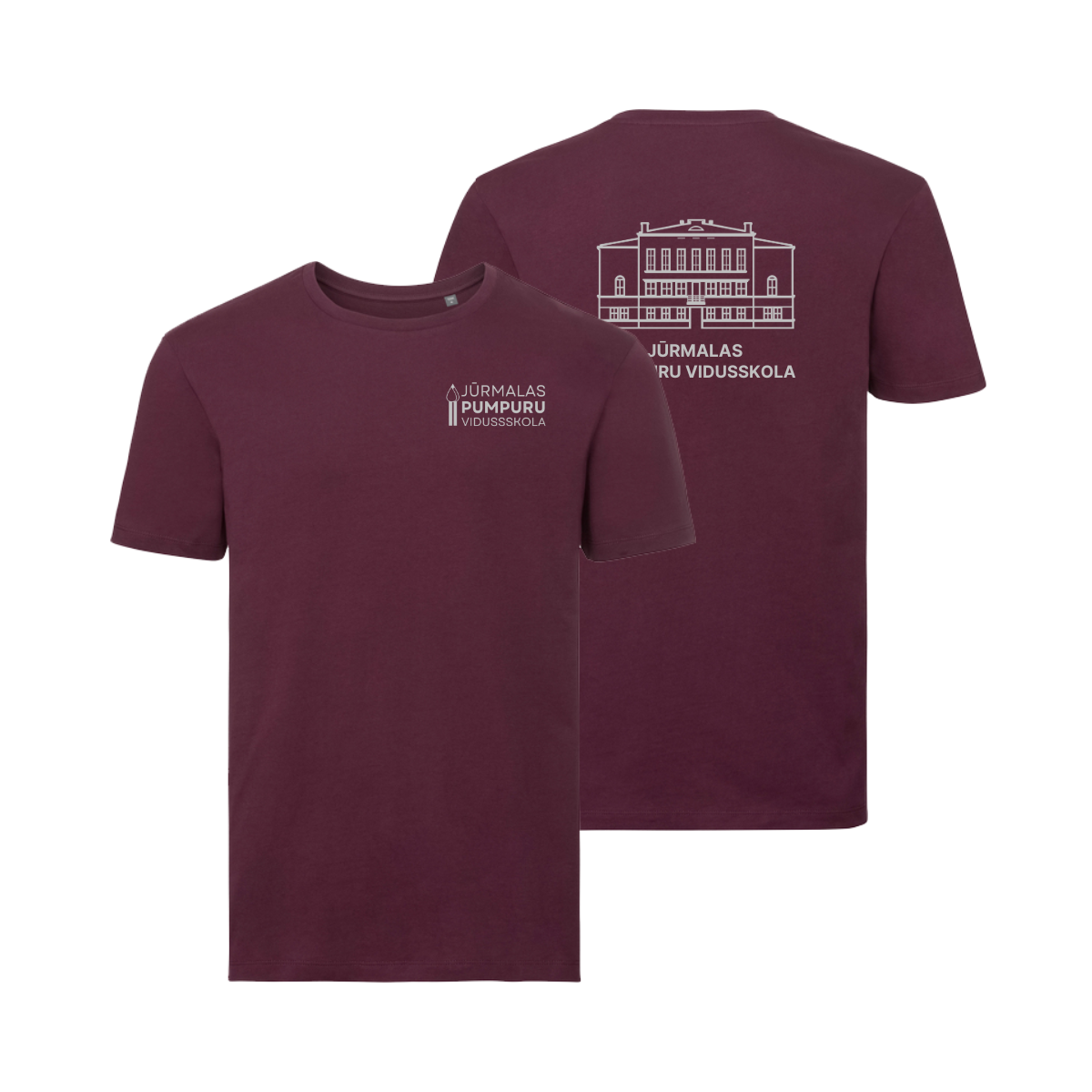 Jūrmalas Pumpuru vidusskolas t-krekls