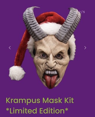 Krampus Monster Mask