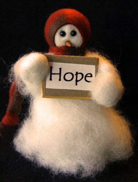 Hope Wooly Primitive Snowmen