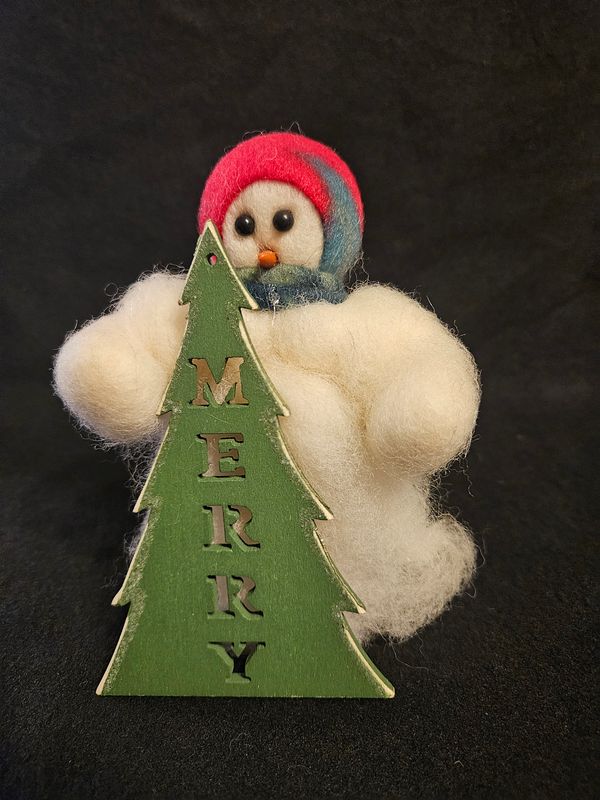Merry Wooly® Snowman
