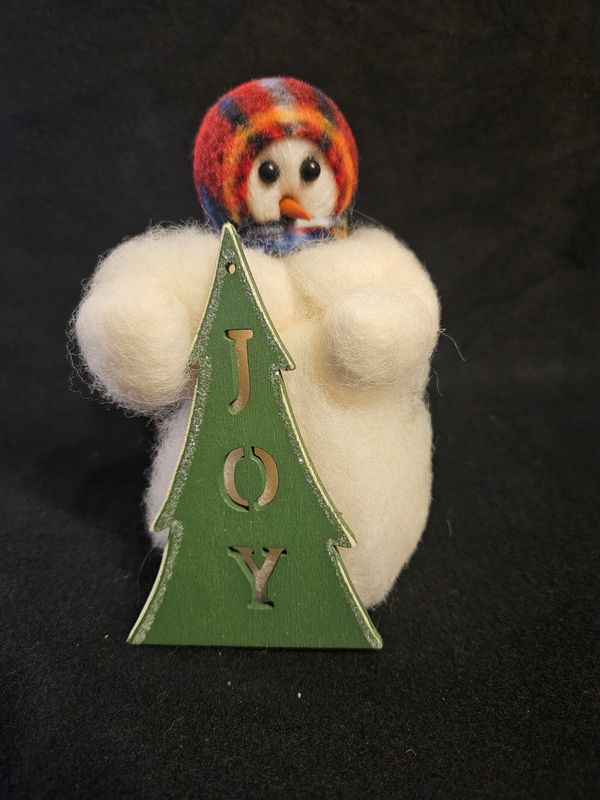 Joy Wooly® Snowman