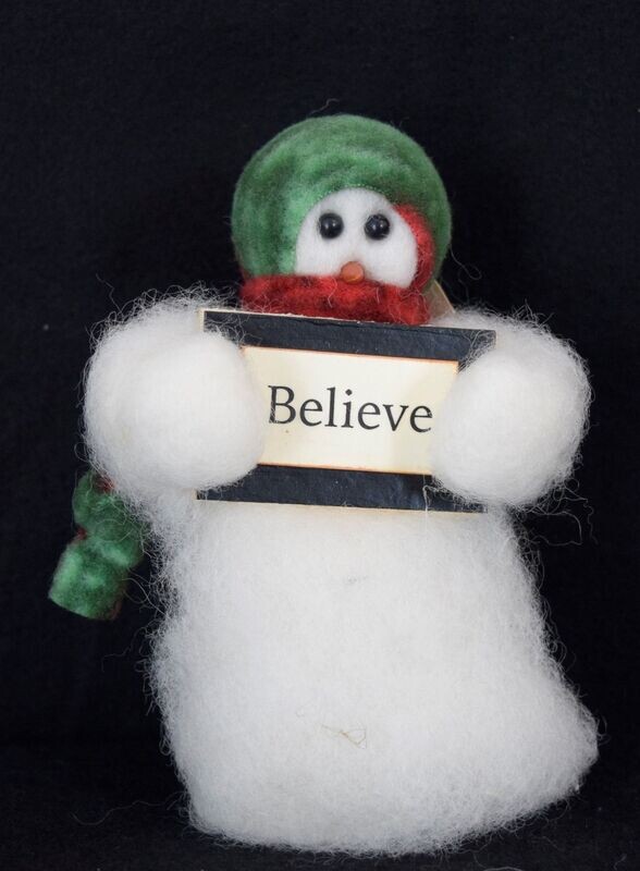 Believe Wooly® Snowman
