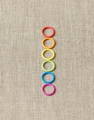 Cocoknits Colorful Ring Stitch Markers - Original
