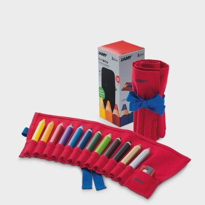 Lamy 3Plus Color Pencils Cloth Roll