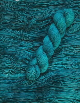 Teal Torch Knits Sock