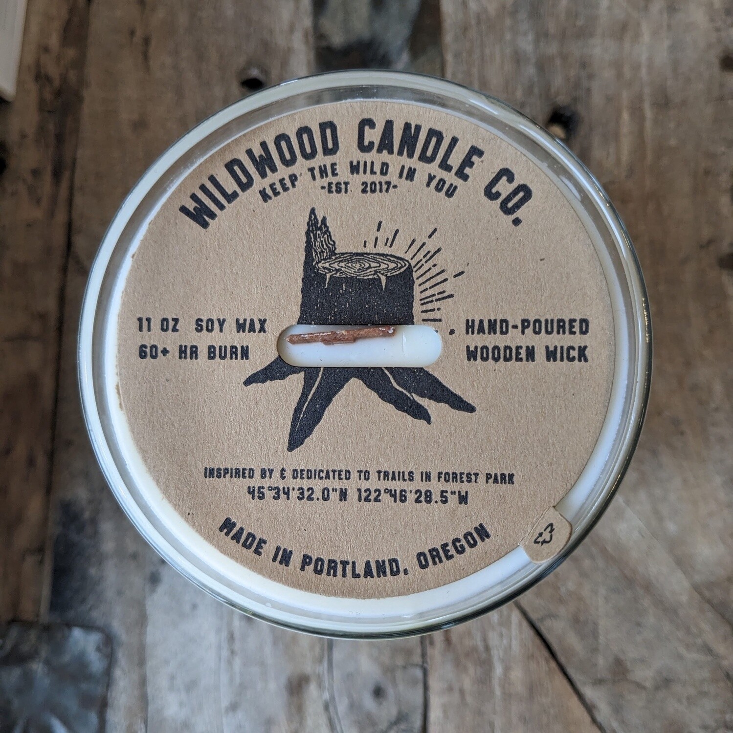Wildwood Candle Co. Dogwood Scent
