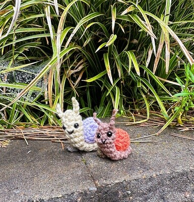 Crochet Amigurumi Snail June 29th