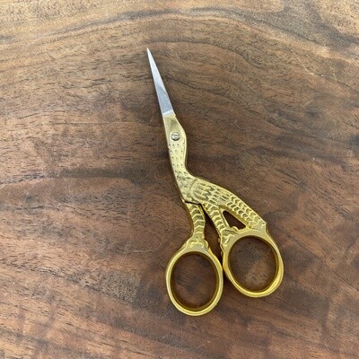 Stainless Embroidery Scissors Stork