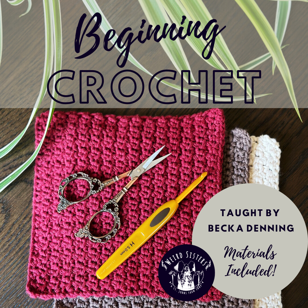 Beginning Crochet Class October 5th