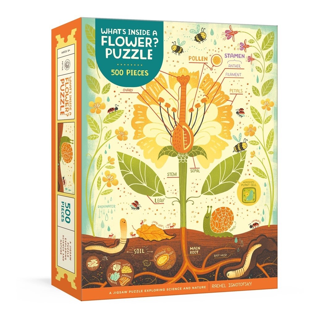 What's Inside a Flower? Puzzle: Exploring Science and Nature 500-Piece