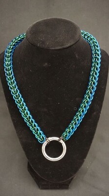 Striped Two Tone Full Persian Collar