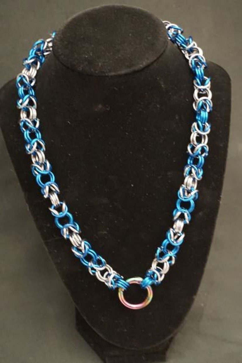 Byzantine Weave Collar