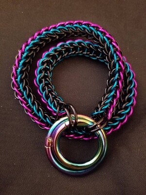 Striped Three Tone Full Persian Collar