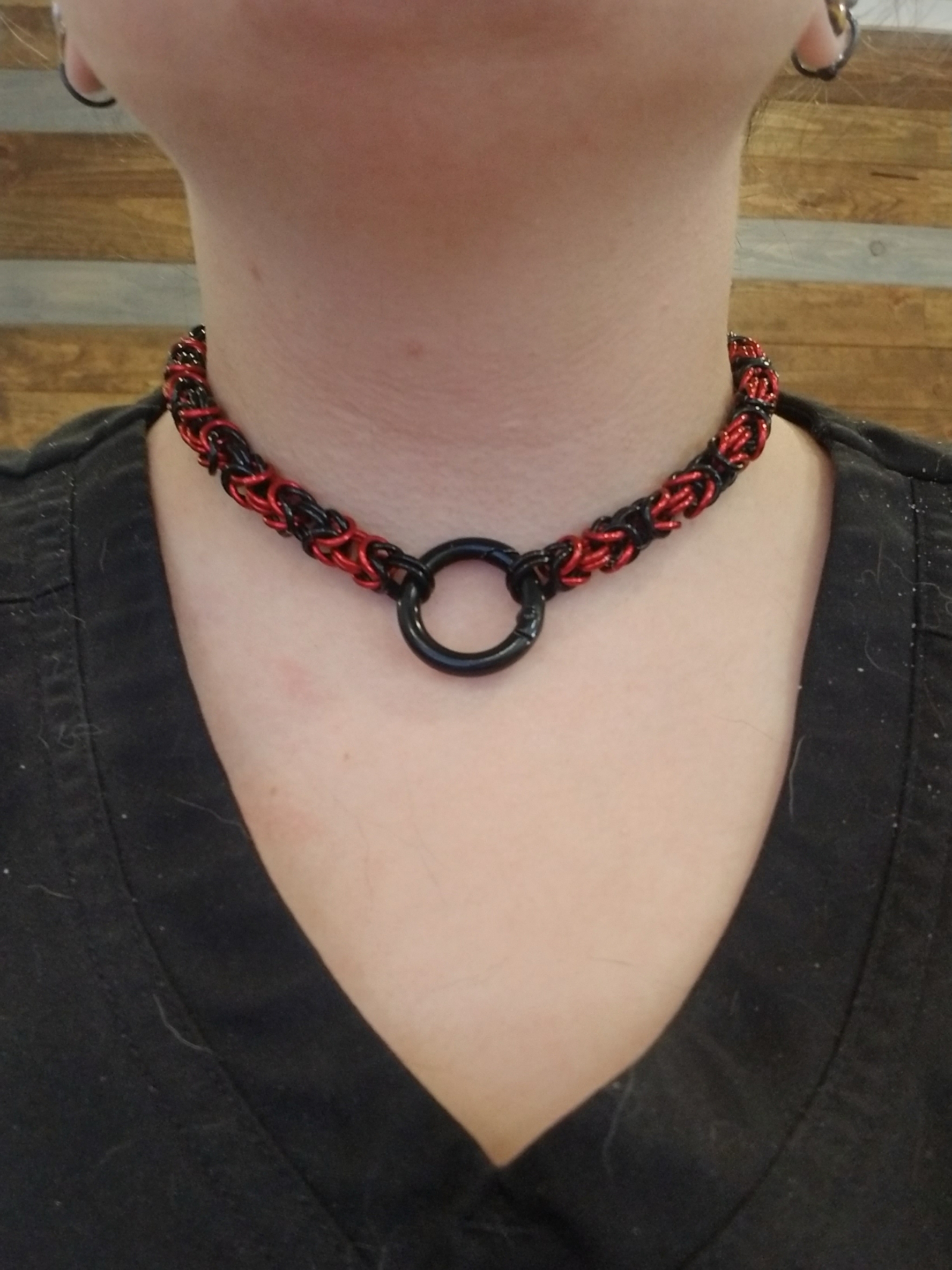 Petite Byzantine Weave Collar