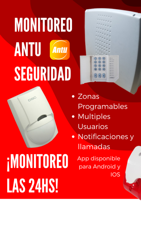 Kit de Alarma Antu con monitoreo