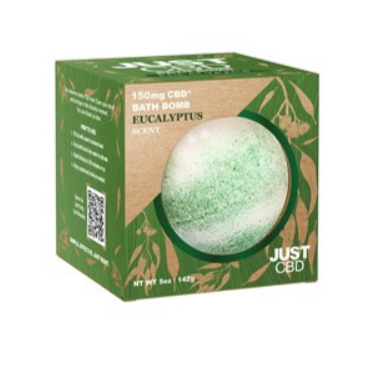 JustCBD CBD Bath Bomb 150mg Eucalyptus