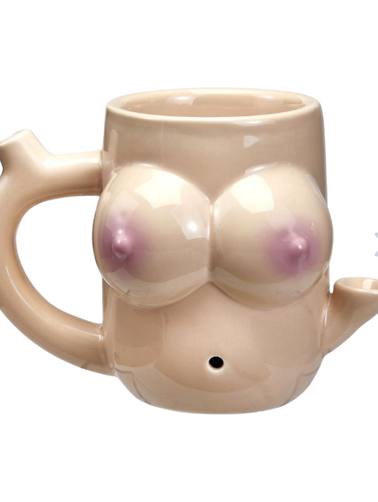 Boob Lovers Mug Pipe