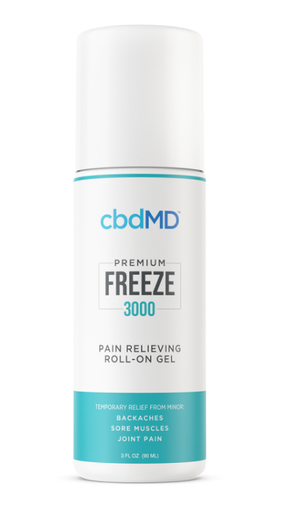 cbdMD 3000mg Freeze Roll On