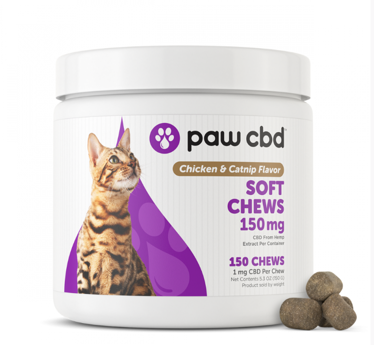 Paw CBD Feline Soft Chews-150mg