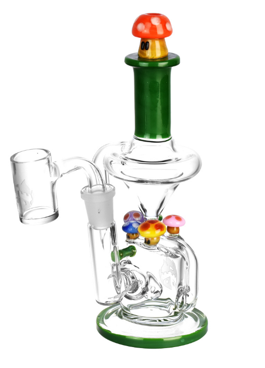Mini mushroom dab rig