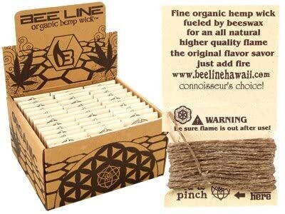 Bee Line 9ft Organic Hemp Wick