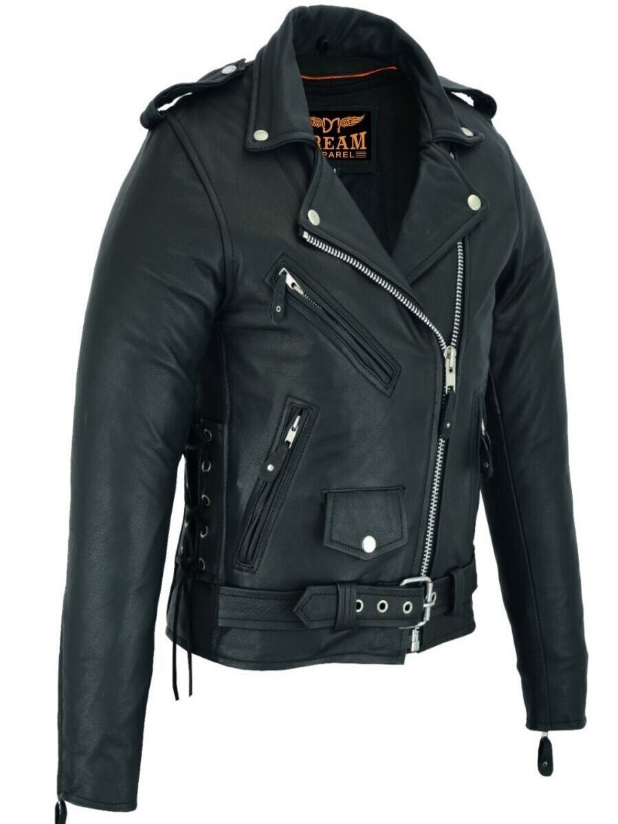 Women MC Jacket zip out lining
