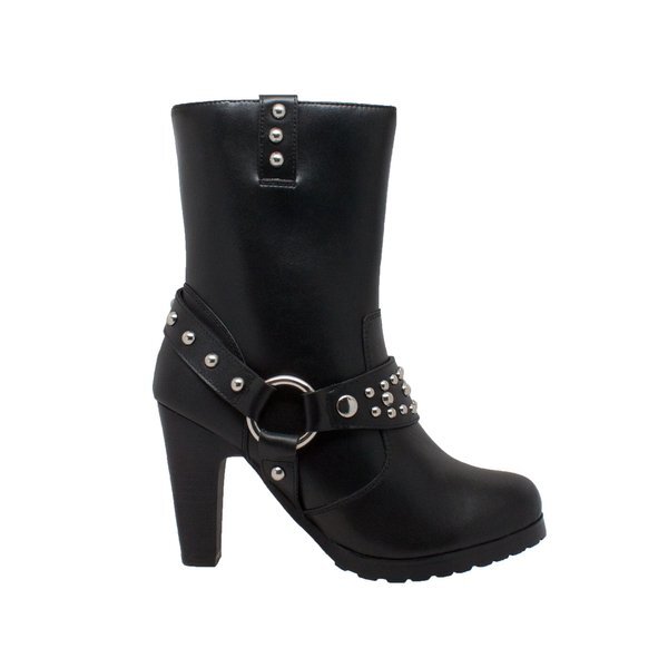 WOMEN'S HEELED BOOT W/STUDS