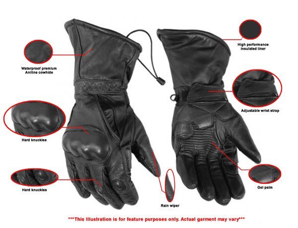 MEN'S HIGH PERFORMANCE INSULATED TOURING GLOVE