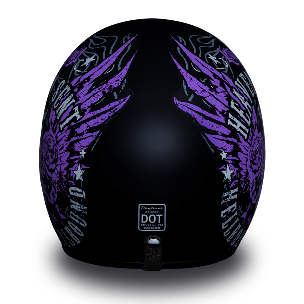 HELMET D.O.T. DAYTONA CRUISER - W/ HEAVEN SENT