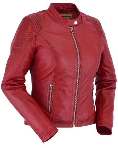 CABERNET - WOMEN'S FASHION LEATHER JACKET