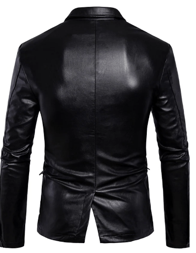 Men's Blazer Leather Jacket Sport Jacket Sport Coat