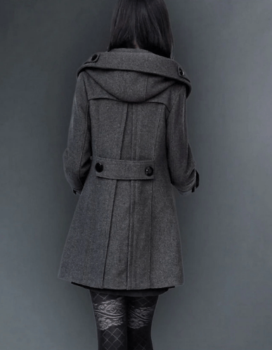 โWomen's Coat Long Pocket Button Winter Plus Size Coat