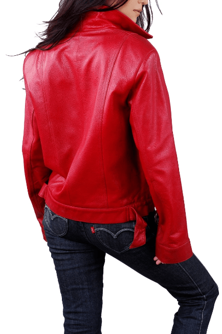 Women's Red Devil Women's Leather Jacket