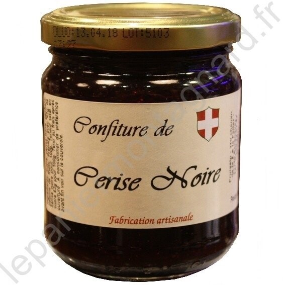 Confiture de cerise noire