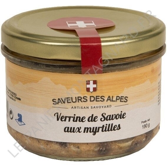 Verrine aux myrtilles