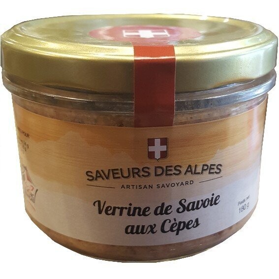 Verrine aux cèpes