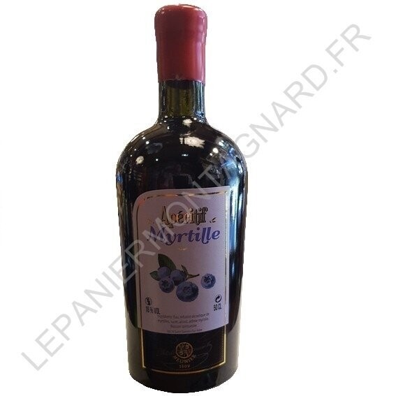 Apéritif de myrtille