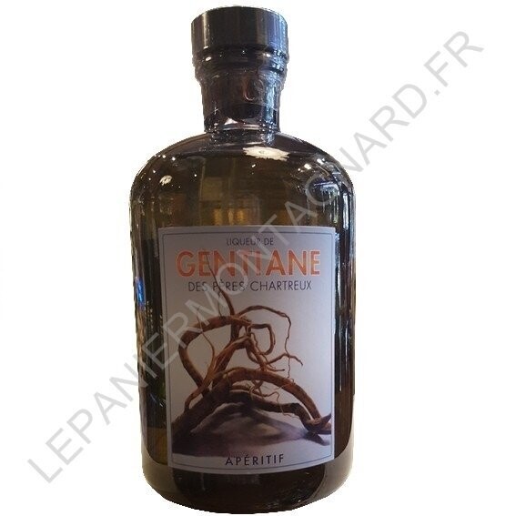 Apéritif gentiane père chartreux