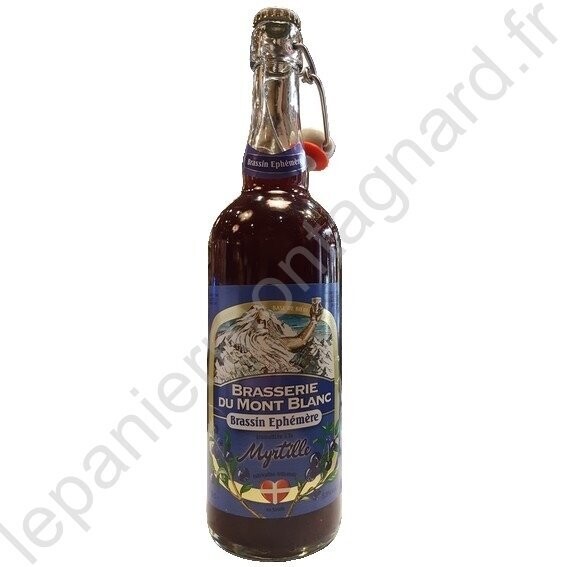 Bière myrtille Mont-Blanc 75 cl