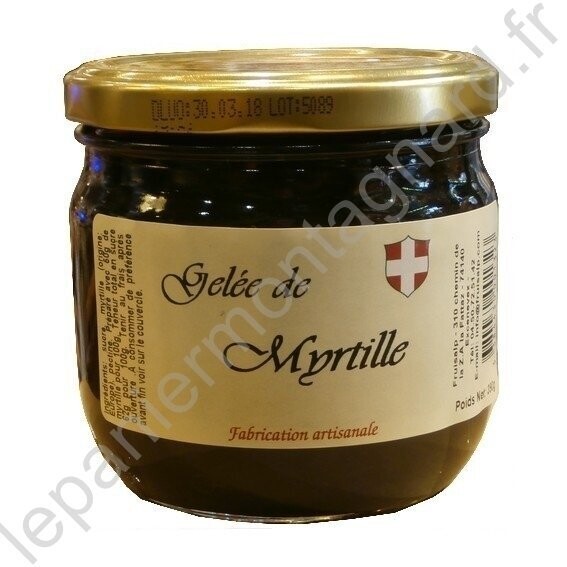 gelée de myrtille