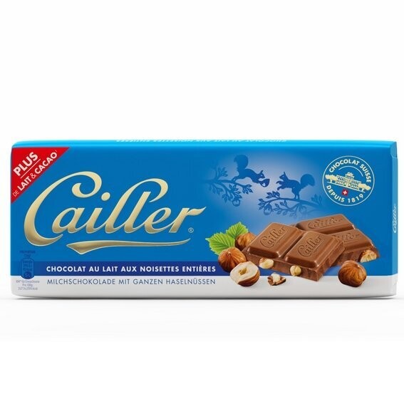 Choc.Cailler Lait-noisettes