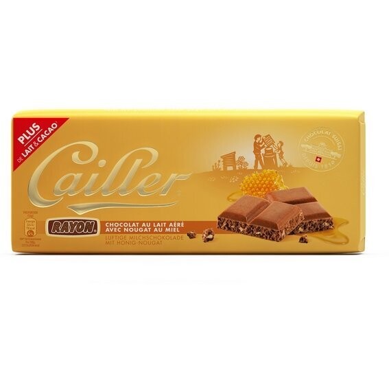 Chocolat Cailler Rayon lait