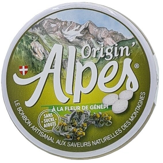 Bonbon Origin'Alpes à la fleur de génépi